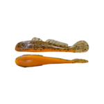 Grumpy Bait Goliath Goby. Pumpkin Pie 3.3" 6-pk