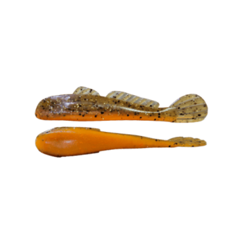 Grumpy Bait Goliath Goby. Pumpkin Pie 3.3" 6-pk