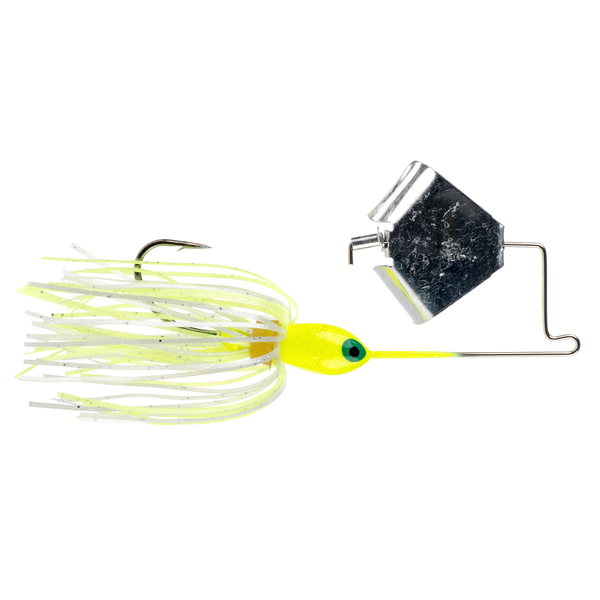 Strike King Mini Pro Buzz Buzzbait 1/8oz Chartreuse White