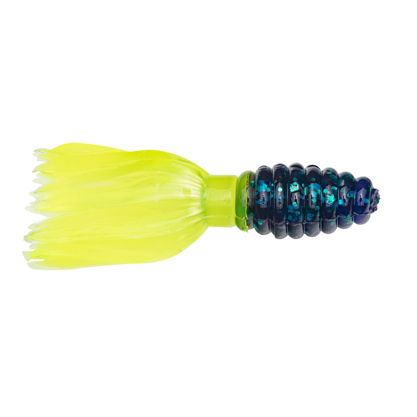 Strike King Mr Crappie Crappie Thunder 1-3/4" 15-pk Junebug Chartreuse