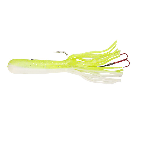 Northland Level-Head Predator Tube 1-1/2oz 6" Chartreuse & White