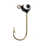Strike King Mr Crappie Teen-Zee Sausage Head 1/32oz Black 6-pk