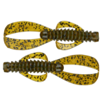 Strike King Rage Ned Bug 2-1/2" Green Pumpkin 9-pk
