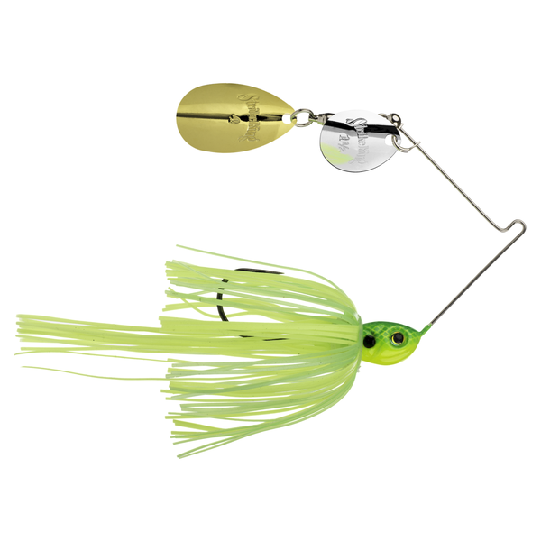 Strike King Lil Mr Money Spinnerbait 3/16oz Limetreuse