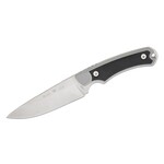 Buck 663 Alpha Guide Select Fixed Blade Knife 4.5" 420HC Stonewashed Drop Point, Gray GFN Handles with Versaflex Inserts, Polyester Sheath
