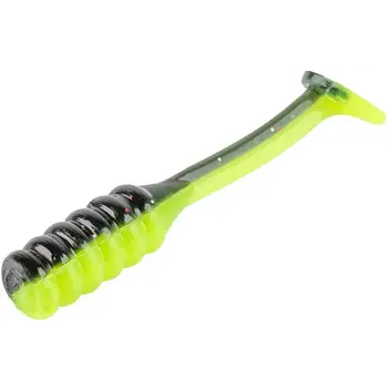 Strike King Mr Crappie Teen-Zee Slabalicious 1.25" 15-pk Tuxedo Black Chartreuse