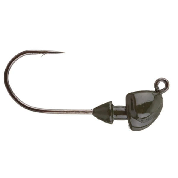 Strike King Squadron Swimbait Head 1/4oz Green Pumpkin 3-pk
