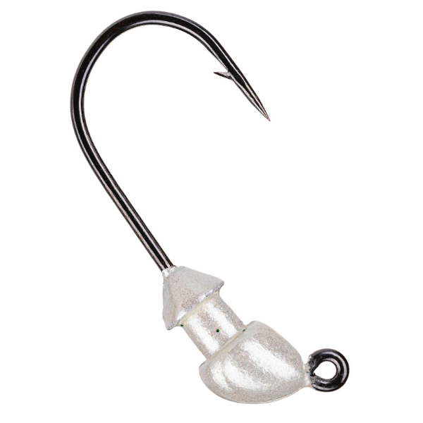 Strike King Squadron Baby Swimbait Head 3/16oz Pearl 3-pk