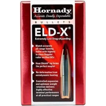 Hornady 25418 ELD-X Rifle Bullet 25