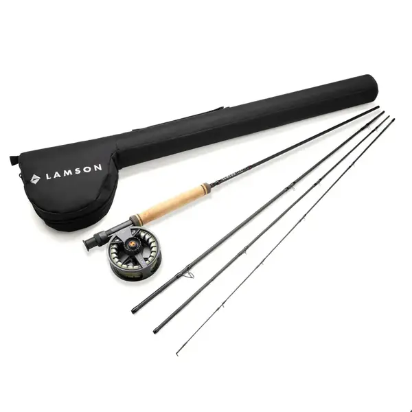 Lamson Liquid S 8Wt Fly Outfit W/ Fly Line, Leader and Backing