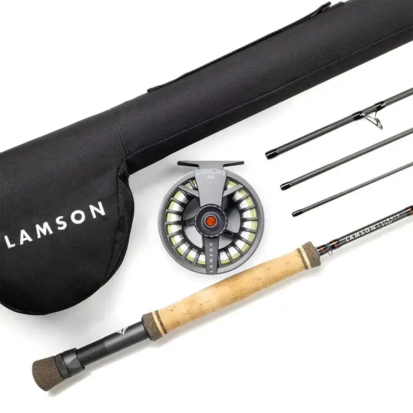 Lamson Liquid S 8Wt Fly Outfit W/ Fly Line, Leader and Backing