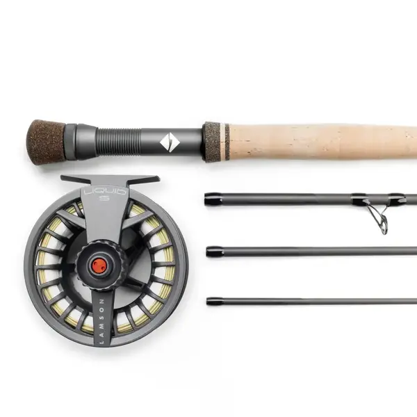 Lamson Liquid S 8Wt Fly Outfit W/ Fly Line, Leader and Backing