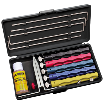 Lansky Deluxe 5-Stone Sharpening System