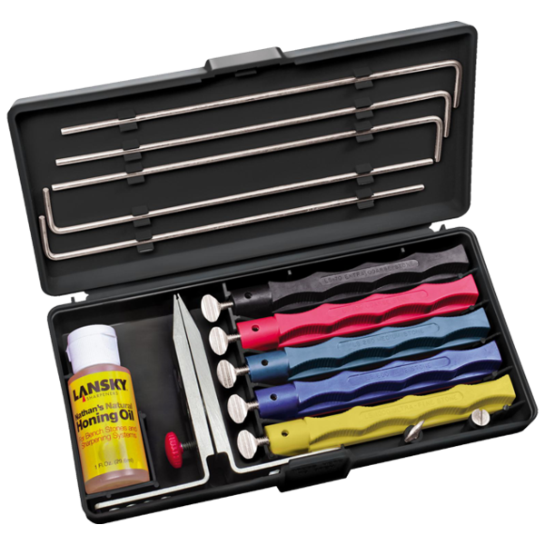 Lansky Deluxe 5-Stone Sharpening System