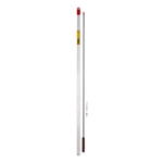 Pro-Shot Micro Polished Stainless Rifle Cleaning Rod, 22-26cal, 36", 1-Piece
