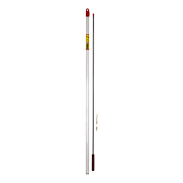 Pro-Shot Micro Polished Stainless Rifle Cleaning Rod, 22-26cal, 36", 1-Piece
