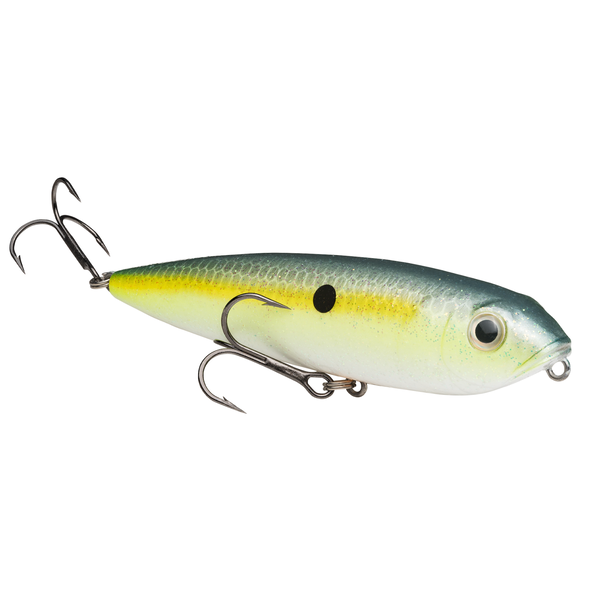 Strike King KVD Sexy Dawg Jr Chartreuse Sexy Shad