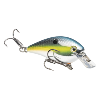 Strike King KVD Squarebill 1.0 Chrome Sexy Shad