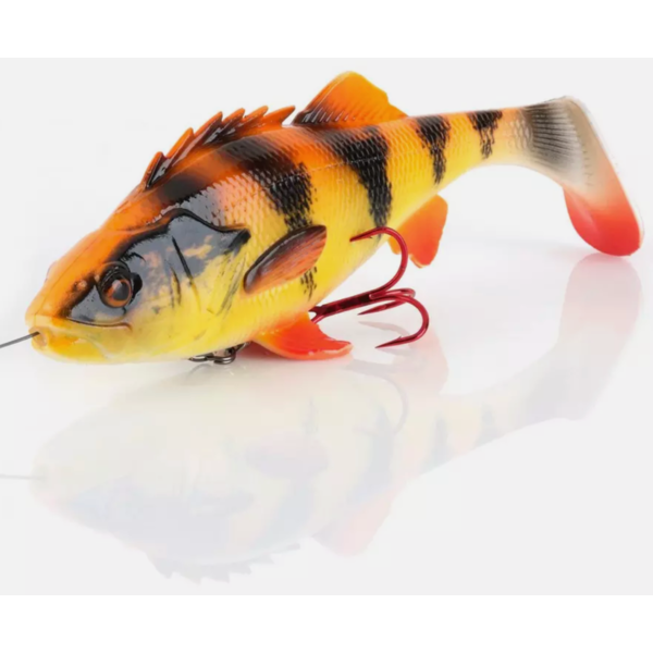 Savage Gear 4D Line Thru Perch 6-3/4" Slow Sink Albino 2-1/4oz