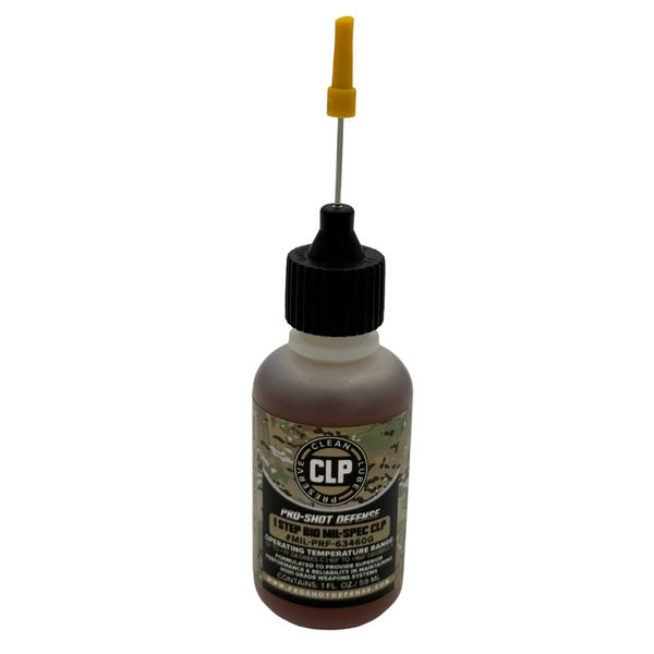 Pro-Shot 1 Step Bio Mil-Spec CLP Needle Oiler 1 oz. Bottle