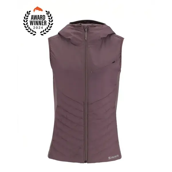 Simms Women's Fall Run Hybrid Hooded Vest Grayling Medium (REG$199.99)
