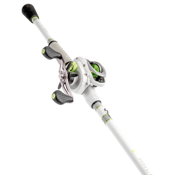 Lew's Mach 1 Baitcast Combo 7'2Med-Hvy Fast 2-pc RH 7.5:1