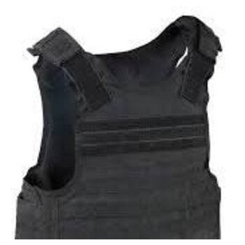 S & J Hardware Rugged Textiles Defender MkII Plate Carrier Medium (Black)