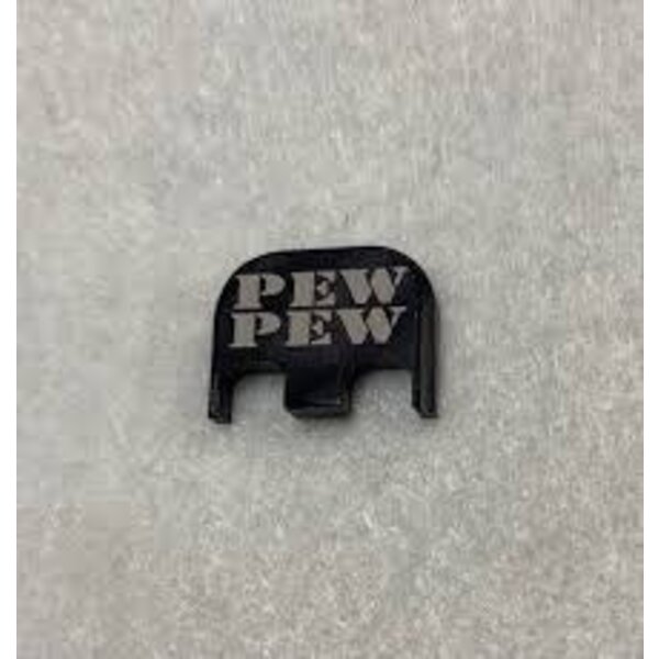 Rehlm Glock Slide Back Plate Pew Pew