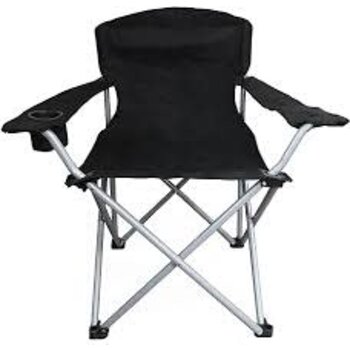 World Famous Folding Chair - Oversized Black Reg. $39.99