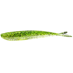Lunker City Lunker City Fin-S Fish Chartreuse Ice 4" 10-pk