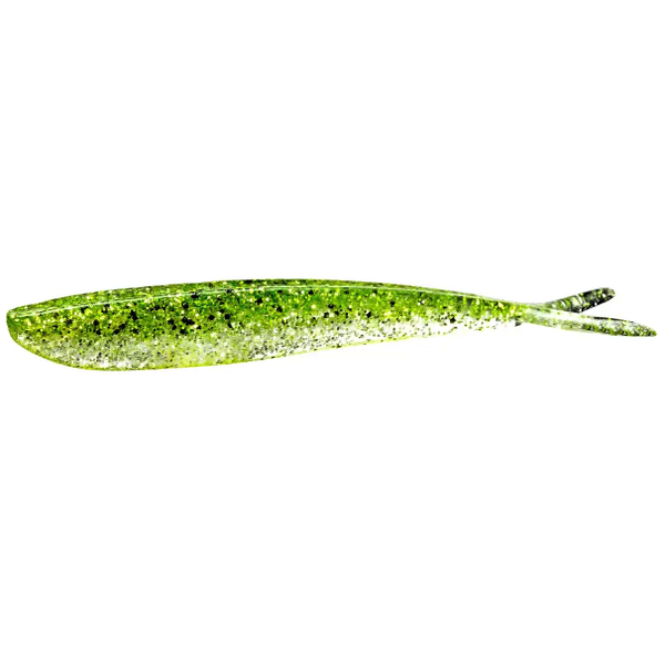 Lunker City Lunker City Fin-S Fish Chartreuse Ice 4" 10-pk