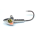 Nishine Lure Works Nishine Smelthead 2/7oz 2/0 Black Back 2-pk