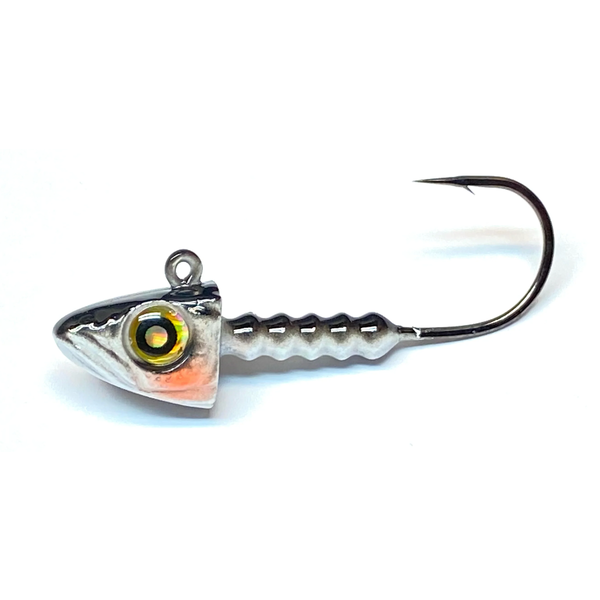 Nishine Lure Works Nishine Smelthead 2/7oz 2/0 Black Back 2-pk
