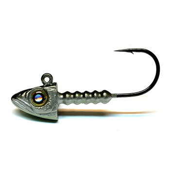 Nishine Lure Works Nishine Smelthead 2/7oz 2/0 CG Smelt Glow 2-pk