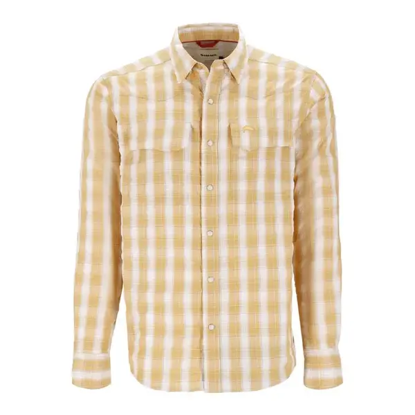 Simms M's Big Sky LS Shirt Baltic Amber Medium - Reg. $129.99