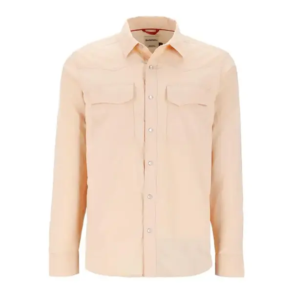 Simms M's Big Sky Tech LS Shirt Antigua Medium - Reg. $159.99
