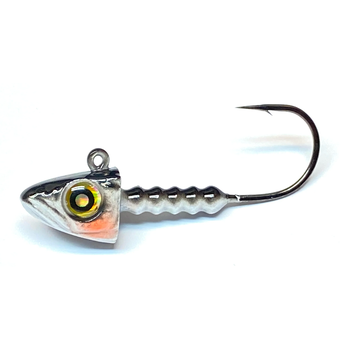 Nishine Lure Works Nishine Smelthead 5/8oz 2/0 Black Back 2-pk