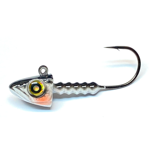 Nishine Lure Works Nishine Smelthead 5/8oz 2/0 Black Back 2-pk