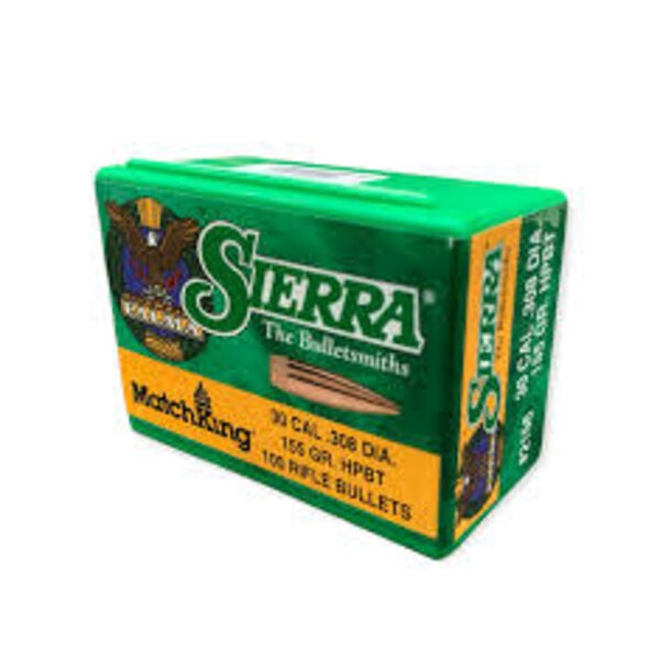 Sierra Matchking 30 CAL .308 DIA 168 GR TMK