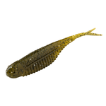 Great Lakes Finesse Hover Minnow 3.25" Green Pumpkin 6-pk