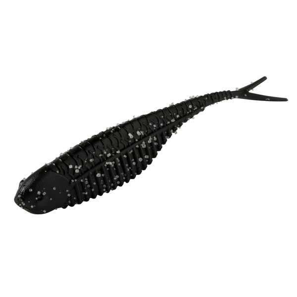 Great Lakes Finesse Hover Minnow 3.25" Matte Black 6-pk