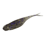 Great Lakes Finesse Hover Minnow 3.25" Smoke Clear Purple Fleck 6-pk