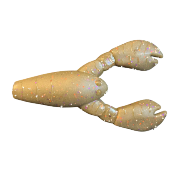 Great Lakes Finesse Snack Craw 2.1" Green Pumpkin Copper 6-pk