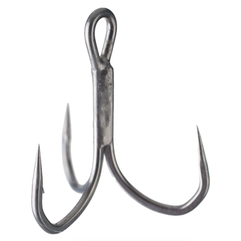 Owner Zo Wire Treble Hook STX-45ZN 2X #1 6-pk