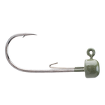 Owner Block Head 3/16oz 1/0 Jig 3-pk Green Pumpkin