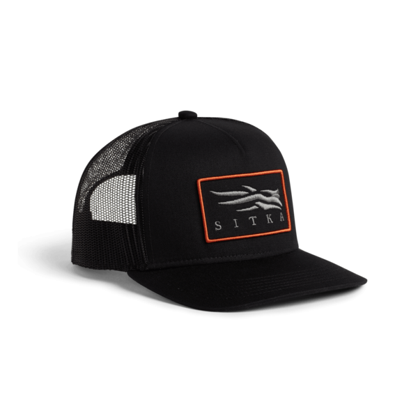 Sitka Sitka Icon Patch Hi Pro Trucker Hat Black