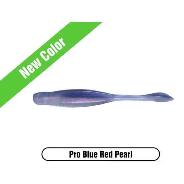 X Zone Hot Shot Minnow 3.25" Pro Blue Red Pearl 8-pk