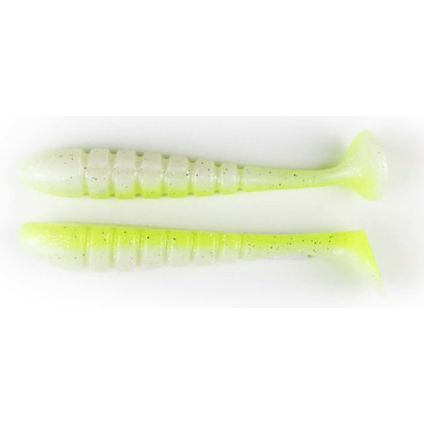 X Zone Swammer 4" Chartreuse Pearl 6-pk