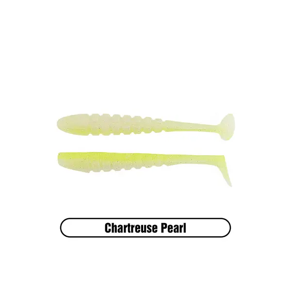 X Zone X Zone Pro Series Swammer 4.75" Chartreuse Pearl 5-pk