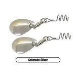 X Zone Blade Spin Colorado Silver 2-pk